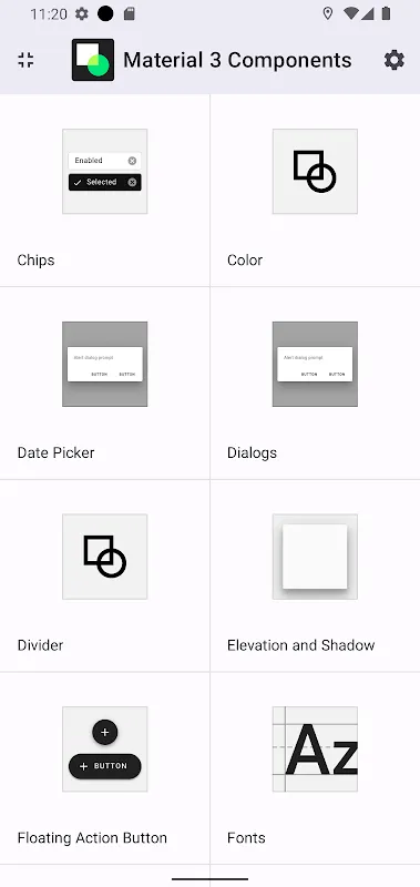 Material Design Components Material Design Components