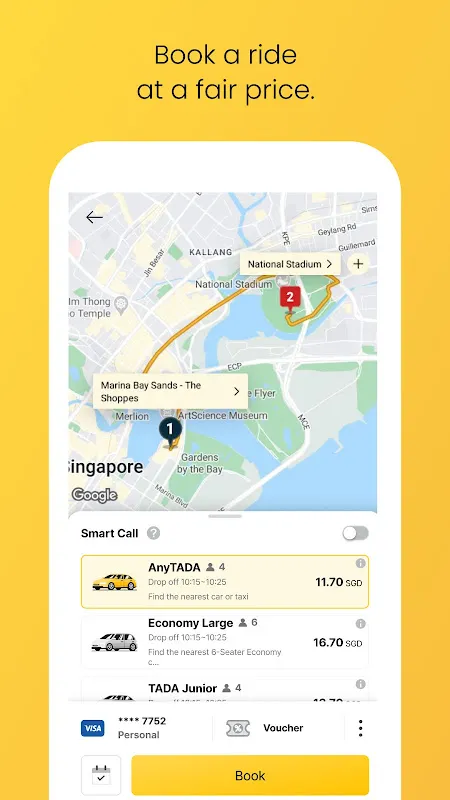 TADA - Taxi, Cab, Ride Hailing TADA - Taxi, Cab, Ride Hailing