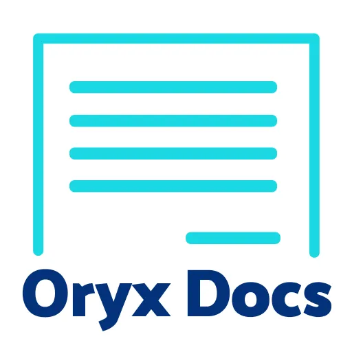 Oryx Docs