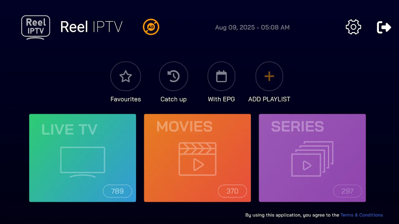 Reel IPTV Player Reel IPTV Player