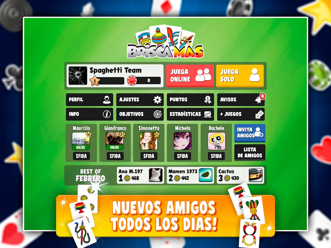 Brisca Más – Card Games Brisca Más – Card Games