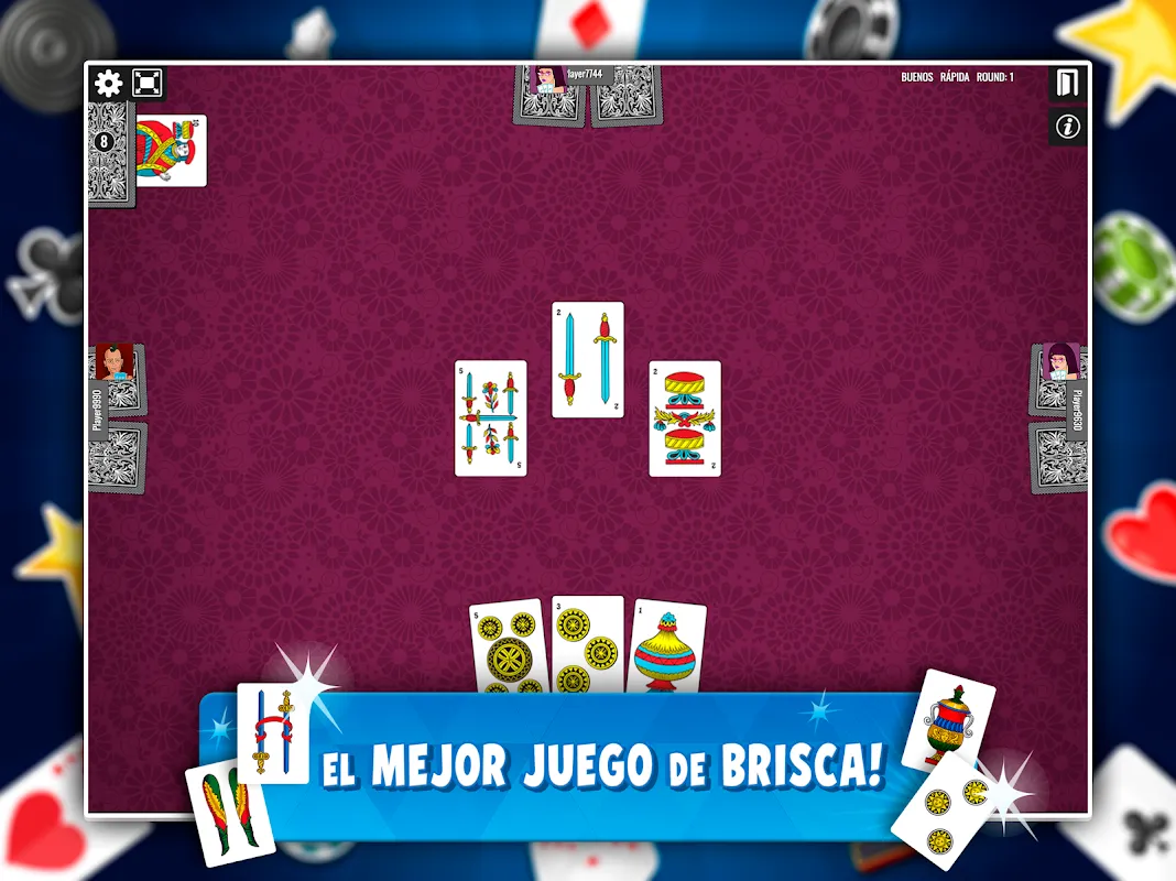 Brisca Más – Card Games Brisca Más – Card Games