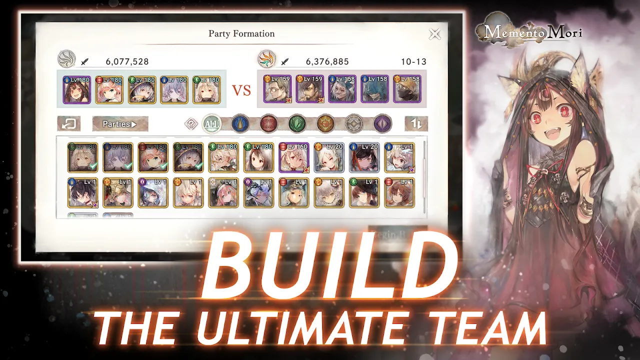 MementoMori: Tears in Idle Combat