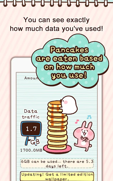 Data traffic amount checker Data traffic amount checker