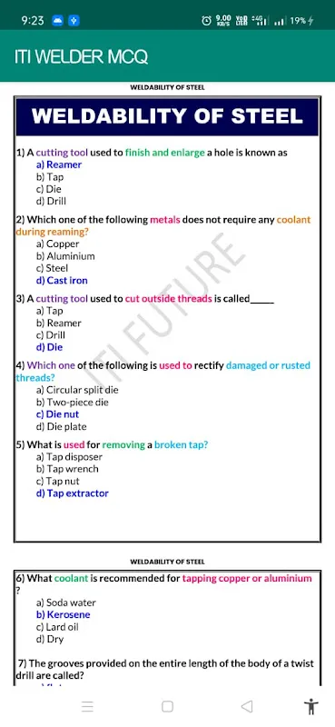 Welder MCQ Question Bank Welder MCQ Question Bank