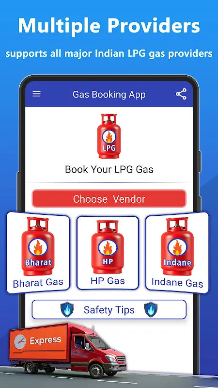 Gas Booking App - Book LPG Gas Gas Booking App - Book LPG Gas