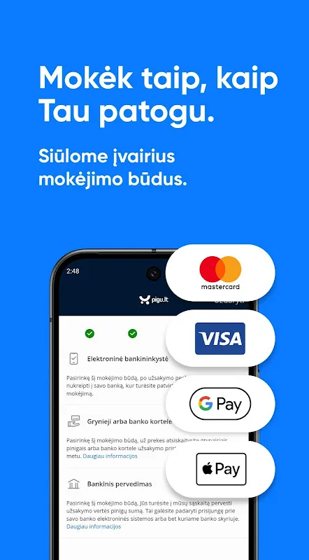 Pigu.lt - mobilioji parduotuvė Pigu.lt - mobilioji parduotuvė