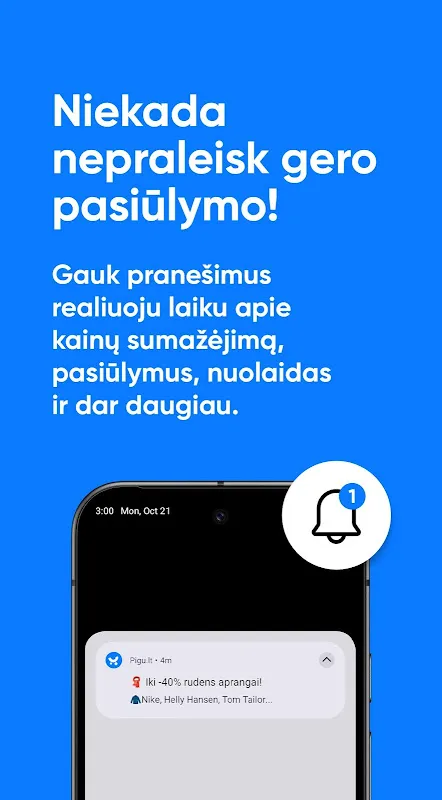 Pigu.lt - mobilioji parduotuvė Pigu.lt - mobilioji parduotuvė