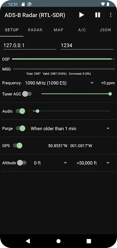 ADS-B Radar (RTL-SDR) ADS-B Radar (RTL-SDR)