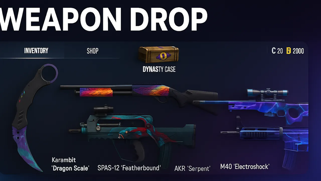 Case Simulator Weapon Drop 3D Case Simulator Weapon Drop 3D