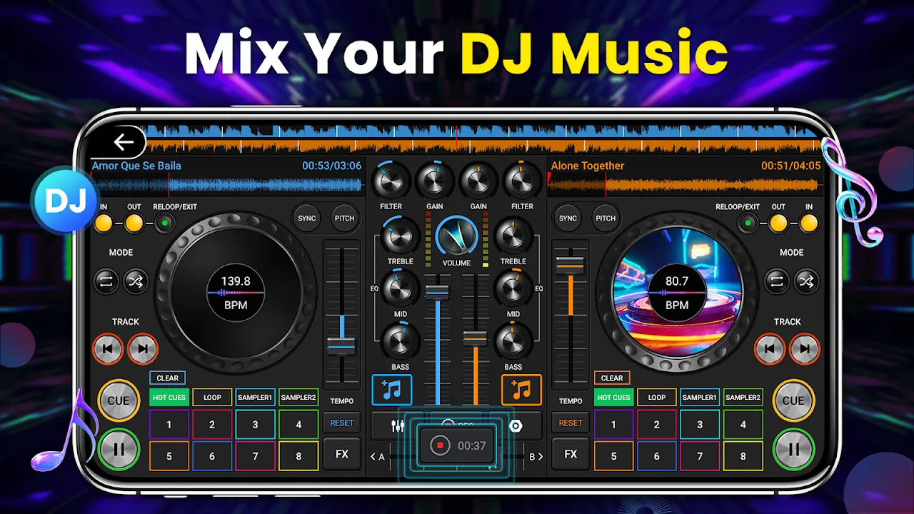 DJ Music Mixer - 3D DJ Player DJ Music Mixer - 3D DJ Player