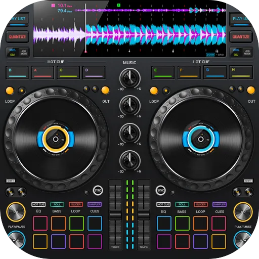 DJ Music Mixer - DJ Drum Pad