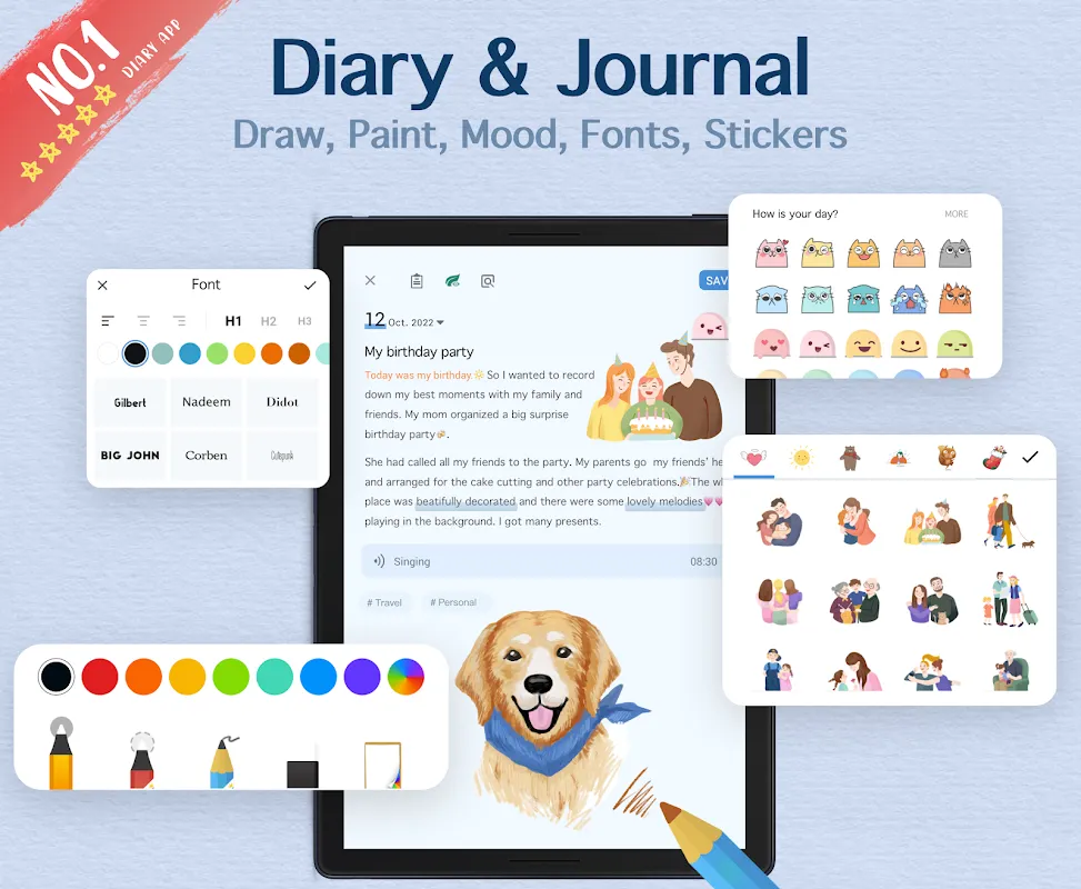 My Diary - Daily Diary Journal My Diary - Daily Diary Journal