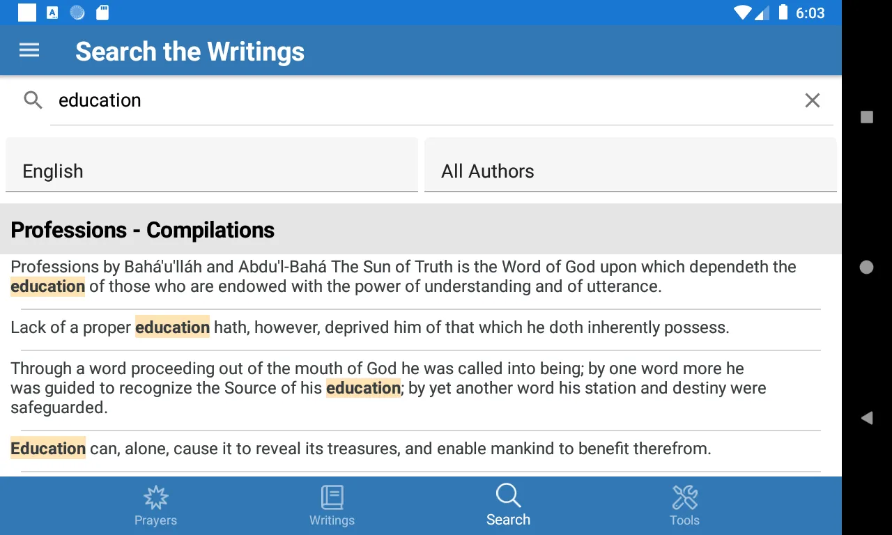 Baha'i Prayers and Writings Baha'i Prayers and Writings
