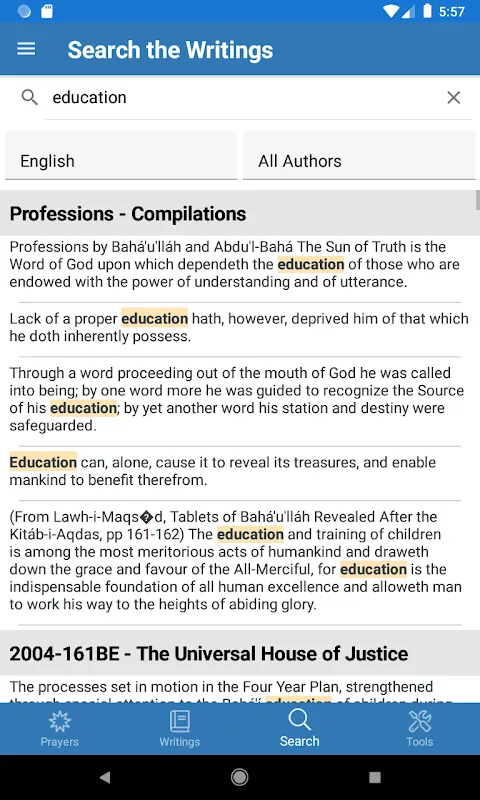 Baha'i Prayers and Writings Baha'i Prayers and Writings