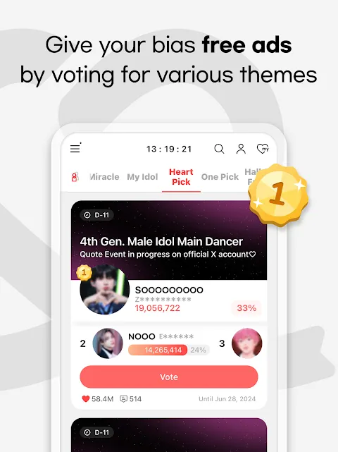Kpop Idol Vote - CHOEAEDOL Kpop Idol Vote - CHOEAEDOL