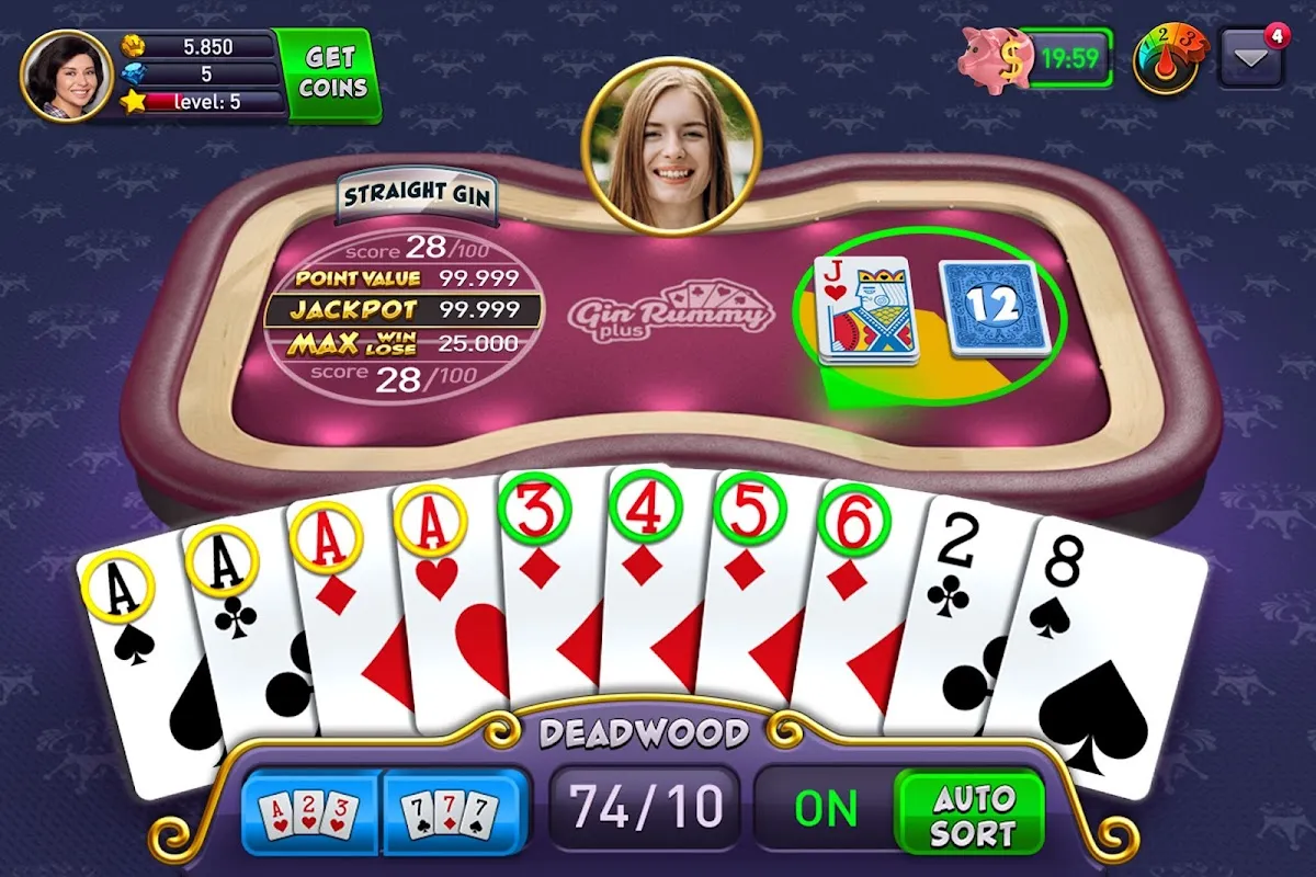 Gin Rummy: My Midnight Mind Gym