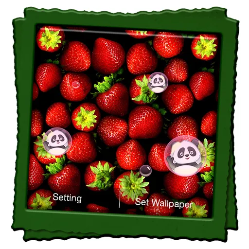 Strawberry Live Wallpaper