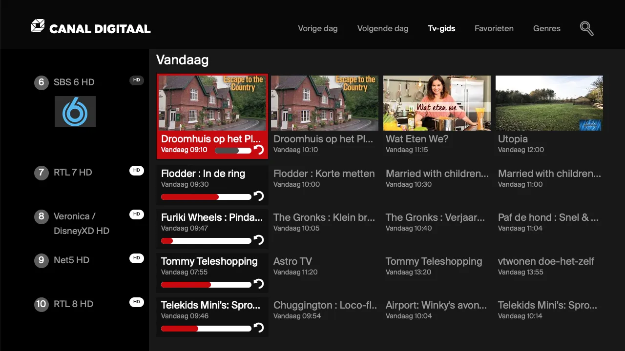 Canal Digitaal TV App Canal Digitaal TV App