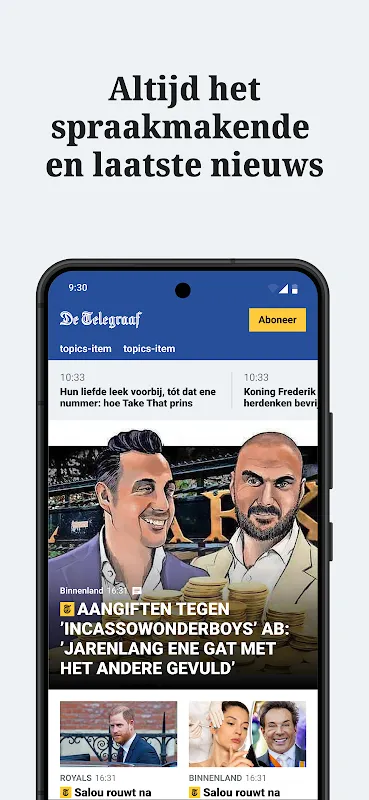 De Telegraaf: Storm Warnings & My Commute