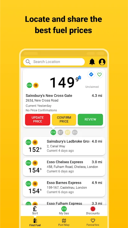 Gaspy - Fuel Prices Gaspy - Fuel Prices