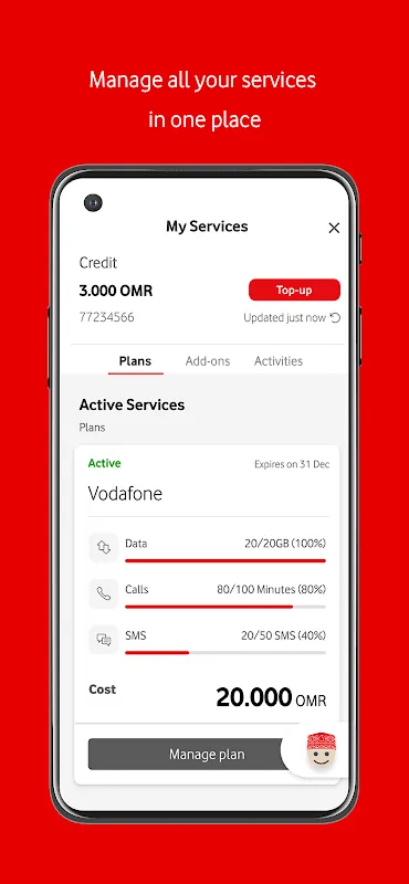 My Vodafone Oman My Vodafone Oman