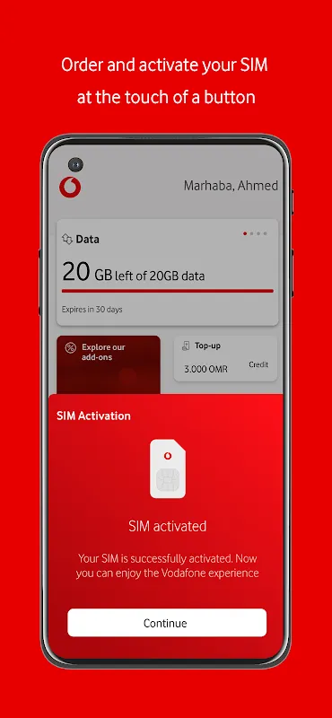 My Vodafone Oman My Vodafone Oman