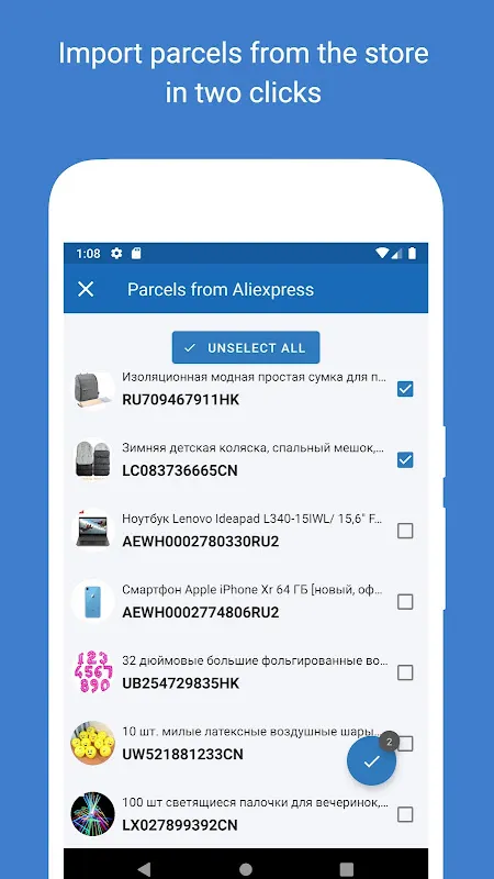 Track your parcels - 1Track Track your parcels - 1Track