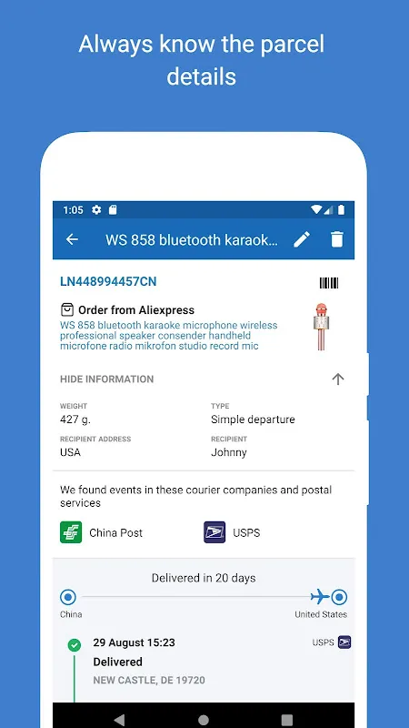 Track your parcels - 1Track Track your parcels - 1Track