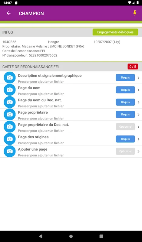 FEI HorseApp FEI HorseApp