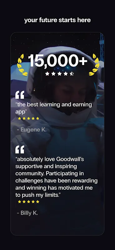 Goodwall - Skills & Rewards Goodwall - Skills & Rewards
