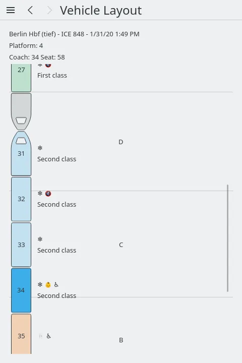 KDE Itinerary KDE Itinerary