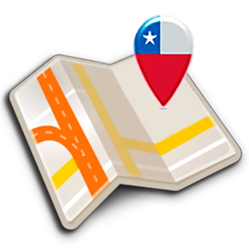 Map of Chile offline
