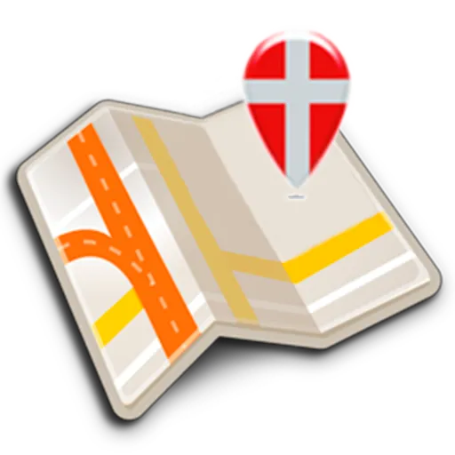 Map of Denmark offline