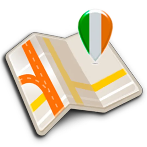 Map of Ireland offline