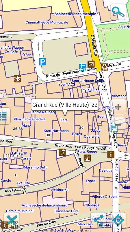 Map of Luxembourg offline Map of Luxembourg offline