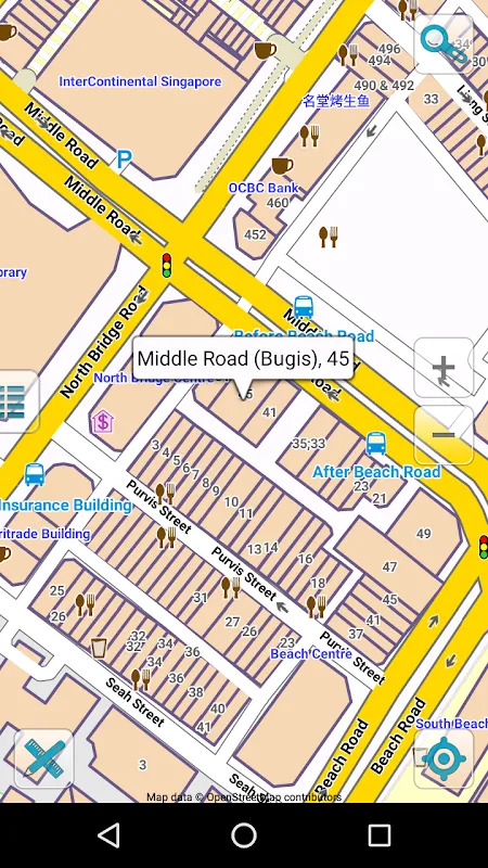 Map of Singapore offline Map of Singapore offline