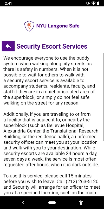 NYU Langone Safe NYU Langone Safe