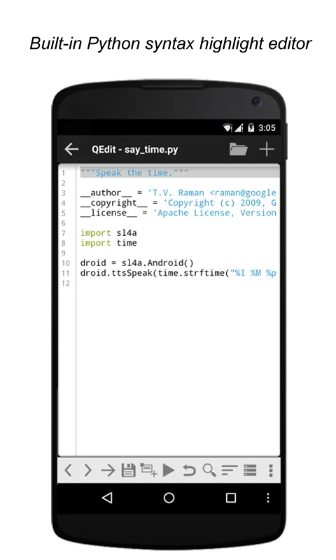 QPython3 - Python for Android QPython3 - Python for Android