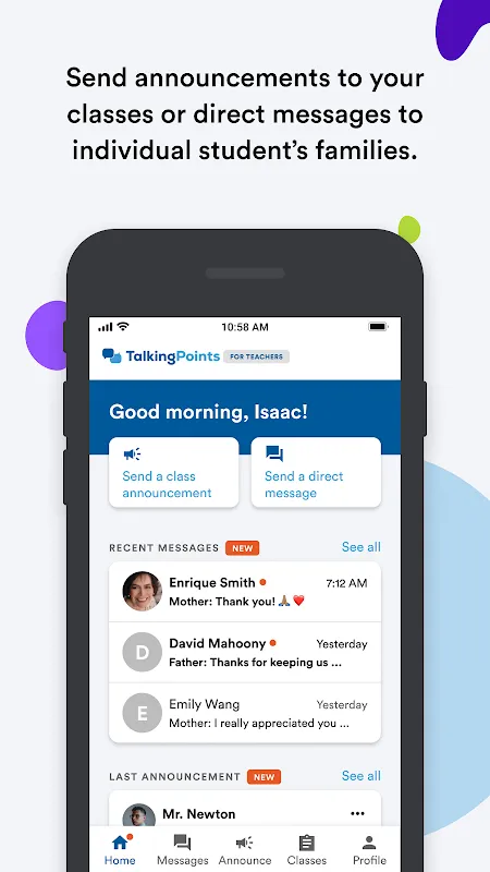 TEACHERS | TalkingPoints TEACHERS | TalkingPoints