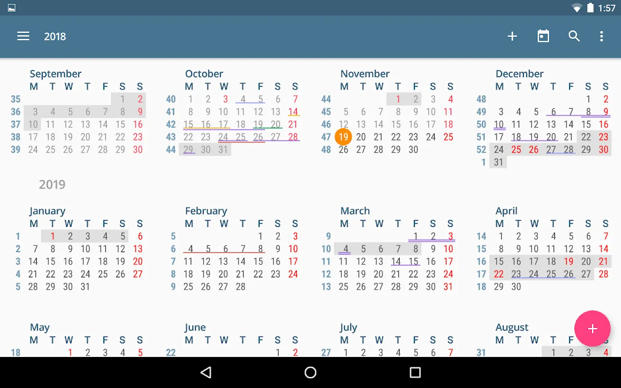 aCalendar - your calendar aCalendar - your calendar