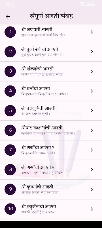 Marathi Aarti Sangrah - My way Marathi Aarti Sangrah - My way