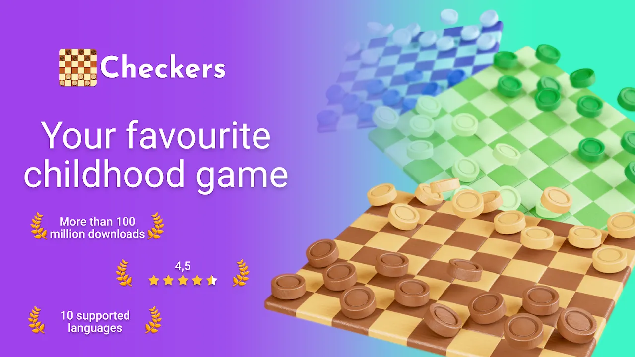 Midnight Checkers: A Global Duel