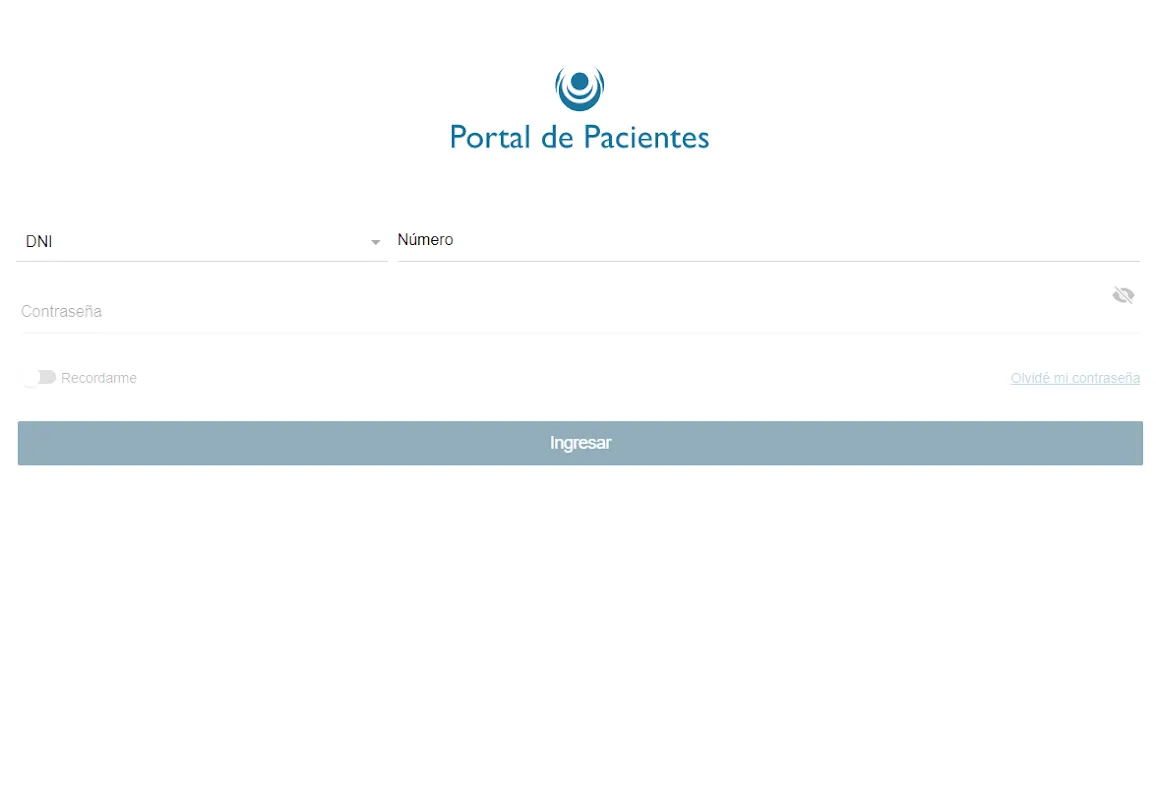 Portal de Pacientes Portal de Pacientes