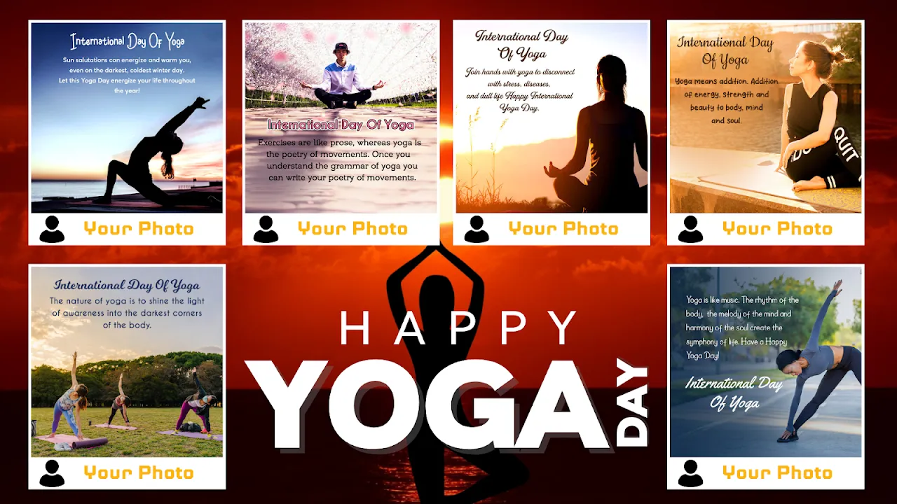 Yoga Day Poster Maker Yoga Day Poster Maker