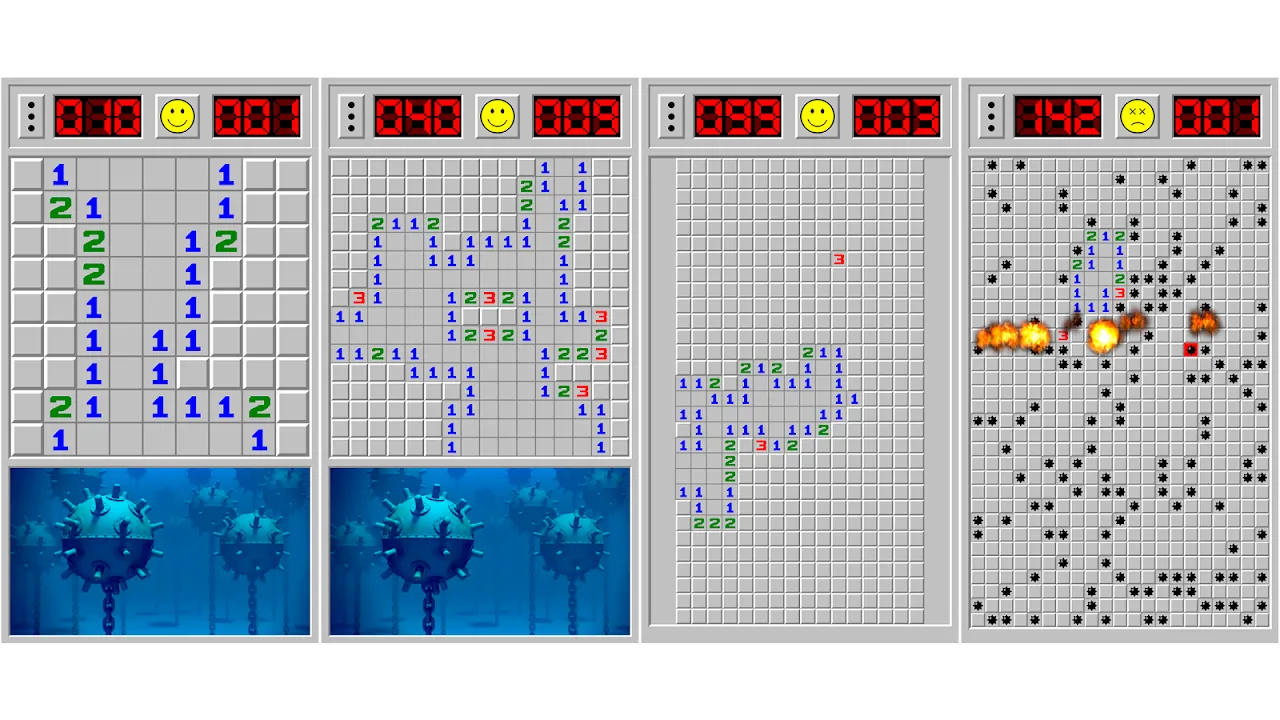 Minesweeper: Midnight Grid Therapy