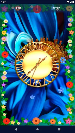 Blue Flowers Live Wallpaper Blue Flowers Live Wallpaper