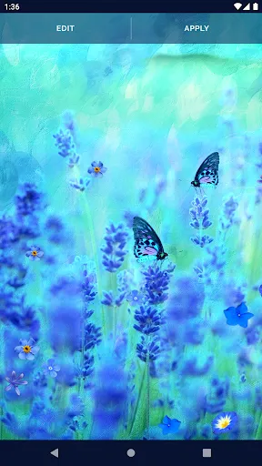 Blue Flowers Live Wallpaper Blue Flowers Live Wallpaper