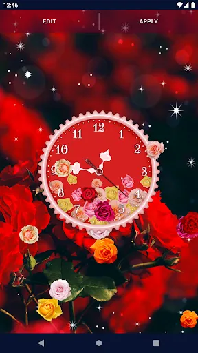 Rose Clock 4K Live Wallpaper Rose Clock 4K Live Wallpaper
