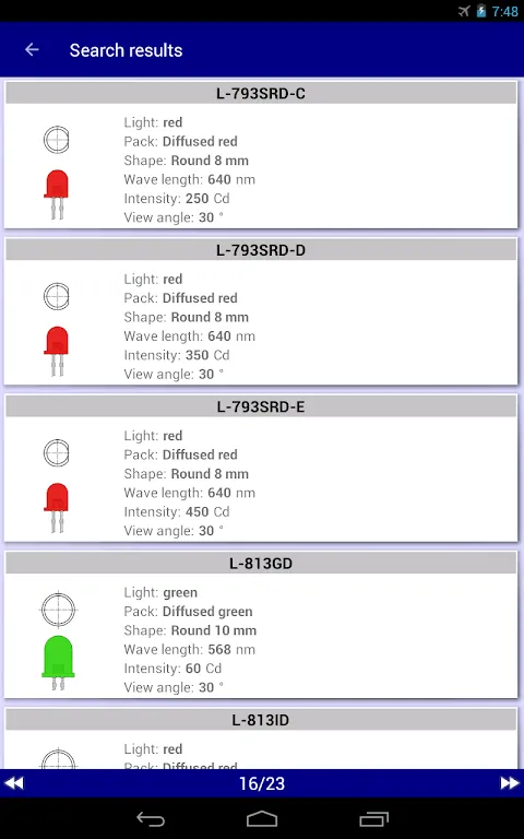 Electronics Database (offline) Electronics Database (offline)